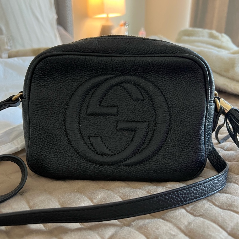 Authentic Black Gucci Soho Disco